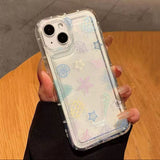 iPhone 13 (6.1) Case Tropical Vibes clear