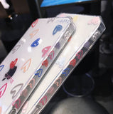 iPhone 13 Pro (6.1) TPU Case Corazones de Colores-Pequeños