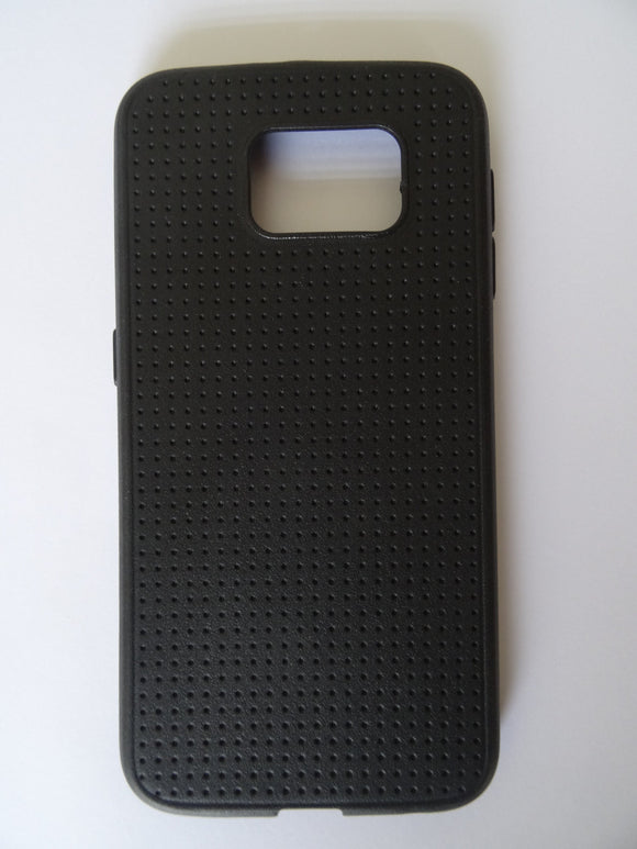 Samsung S6 TPU Diseño Puntos Case Negro