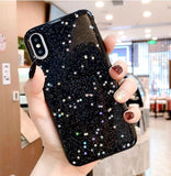 iPhone 6/6S Case TPU Glitter Hearts