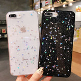 iPhone 6/6S Case TPU Glitter Hearts