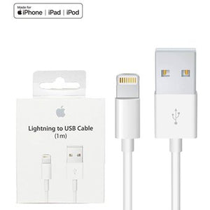 Cable Lightning to USB Iphone/Ipad 1m-White