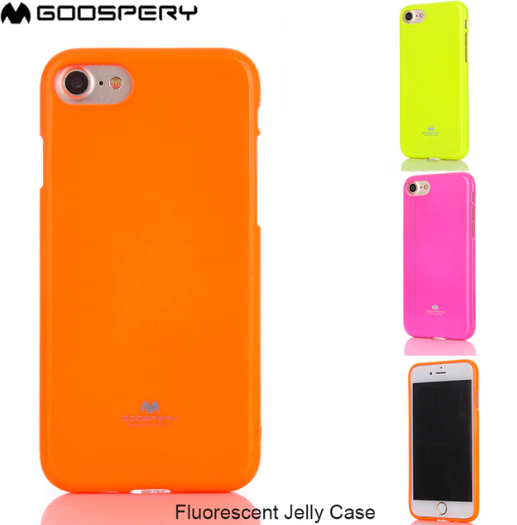 iPhone 6/6S TPU Jelly Case Neón