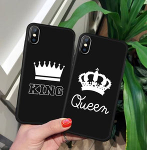 iPhone XR TPU Queen Case Black