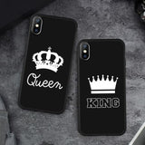 iPhone XR TPU Queen Case Black