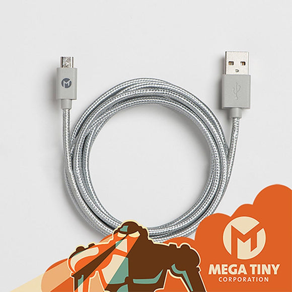 Cable Mega Tiny Premium Braided USB Micro-USB Cable