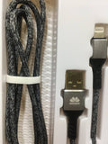 Cable iPhone Movisun USB a Lightning  AA-120LT 3.1 Amp trenzado microfibra