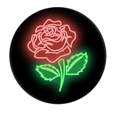 POP0101-Popsockets Phone Grip & Stand Neon Rose