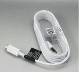 Cable Samsung s/caja 1.5m USB Data a Micro USB (V8) Blanco Model: ECB-DU4EWE